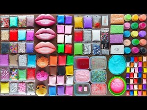 Making Slime with Bags - Crunchy and Clay Slime videos