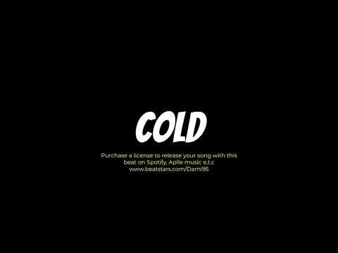 Melodic rap type beat - "Cold"