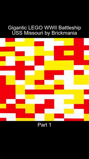 Part_1 Gigantic LEGO WWII Battleship USS Missouri by Brickmania