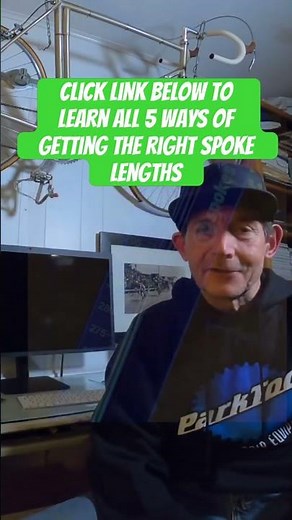 The Easy Way to Get The Spoke Length Right When Rebuilding Wheels #shorts