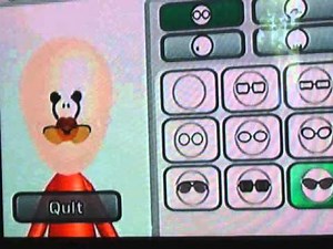 How to make mickey mouse on a mii