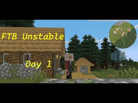 FTB Unstable | Day 1 | Ep 1