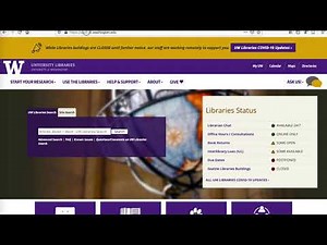 How to Find Scholarly Articles Using UW Libraries Search and Academic Search Complete