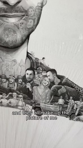 A portrait that holds a lifetime of memories.  turnedninja.com/story-portrait We hand draw a full life story from your photos, every memory, every moment, every detail. You won't find this art style anywhere else. The perfect emotional gift for parents, partners, celebrations, or remembrance. Created by hand (no AI). 2 - 4 week turnaround. | Turned Ninja | Facebook