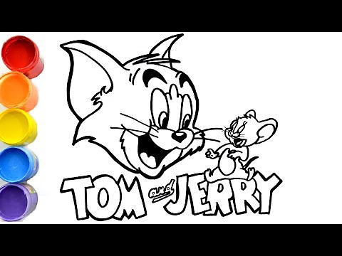TOM AND JERRY movie (2020) | Cómo dibujar a Tom y Jerry | Colorear para niños