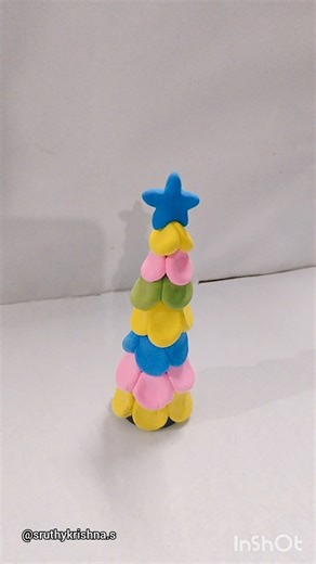 Miniature Christmas tree 🌲 #diy #youtubeshorts #shorts