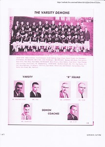 Playing High School Football in the 60s