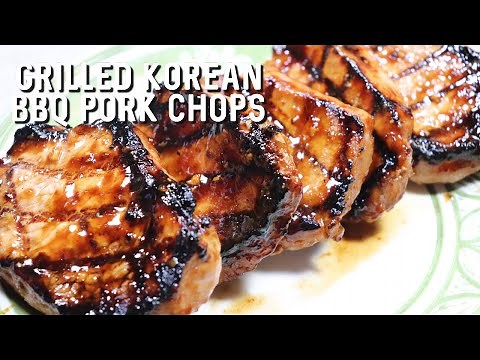 Grilled Korean BBQ Pork Chops | Easy Grilled Pork Chop Recipe | MOLCS Easy Recipes