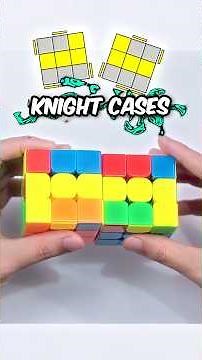 Knight OLL 15 16 Cases algorithm. Speedcubing fingertricks and tips