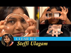 Clear Ice Vlog in Tamil | Crystal Clear Ice Experiment | How to make Clear Ice at home in Tamil