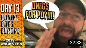 WSOPE VLOG Day 13 - There's been a shakeup in the POY standings and it's Day 2 of the 100k event where the rebuys are flying! | Daniel Negreanu