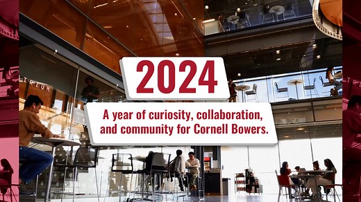 Cornell Bowers reflects on 2024 and looks ahead to 2025