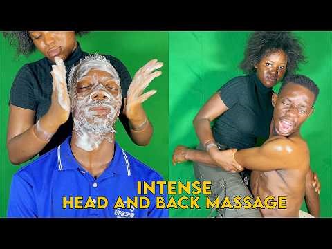 ASMR💫AGGRESSIVE HEAD SCALP SCRATCH , MASSAGE & BONE CRACKING WITH DIFFERENT TOOLS FOR DEEP SLEEP