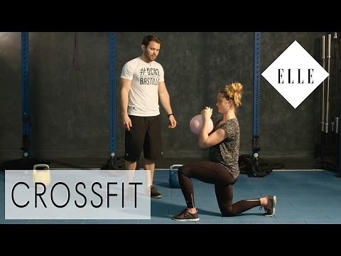 Cours de Crossfit par Marine Leleu┃ELLE Fitness