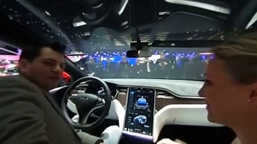 Erste Ausfahrt im Model X