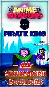 ALL Stoneglyph Locations in Anime Weapons | Roblox