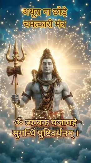 महामृत्युंजय मंत्र 108 बार | रोग, भय और संकट नाशक शिव मंत्र | Powerful Mahamrityunjaya Mantra#viral