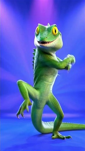 dancing lizard