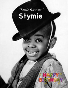 Matthew Beard better known as “Stymie” from Little Rascals fame. Happy Birthday 🎂 01/01/1925-01/08/1981 #Nostalgia #littlerascals #HalRoach #stymie | Retroblastfromthepast