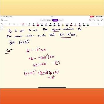 Understanding Matrix Algebra Part Two #youtubeshorts