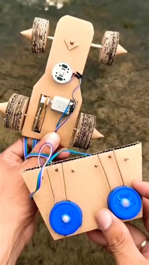 DIY Remote Control Car 😱 | Dc Motor Projects...#trending #viralvideo #tech #shorts #experiment ...