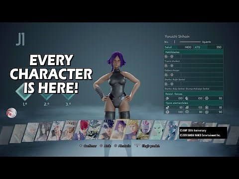 Jump Force - Characters List including Characters Pass 1 & 2 + Stages! [PS4]