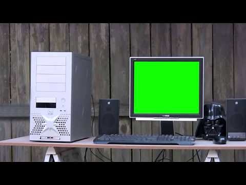 COMPUTER EXPLOSION [GREEN SCREEN]