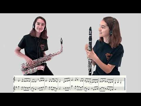 "Danny Boy" Self-Duet - Clarinet & Alto Saxophone