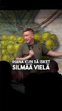 Ne ottaa nuoremman jotka saa! #standup #standupcomedy #comedy #humor #funny #standupsuomi