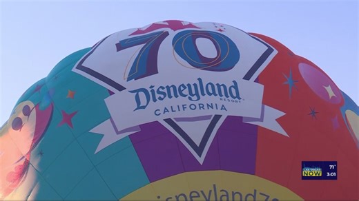 Disneyland Resort Celebrates 70 Years With Hot Air Balloon in Las Vegas