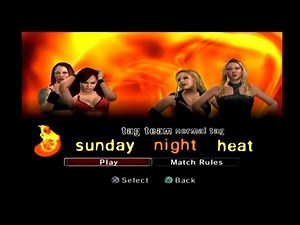 WWE SmackDown! vs. Raw 2006 Divas Tag Team / Gameplay PlayStation 2 (PS2)
