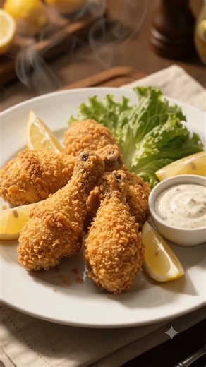 🍗 Crispy Breaded Chicken Drumsticks | Super Crunchy & Juicy! 🤤🔥