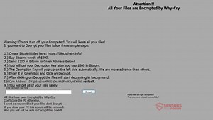 Remove Why-Cry Ransomware and Restore .whycry Files