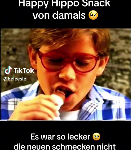 Nostalgic Happy Hippo Snack from the 90s