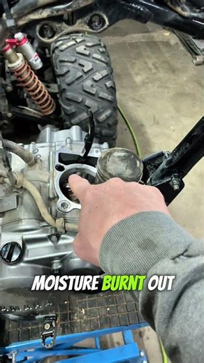 Dirt Bike was under water. Getting it running again