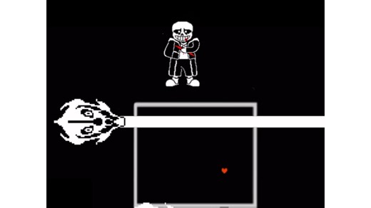 第二次做动画 sans 大战