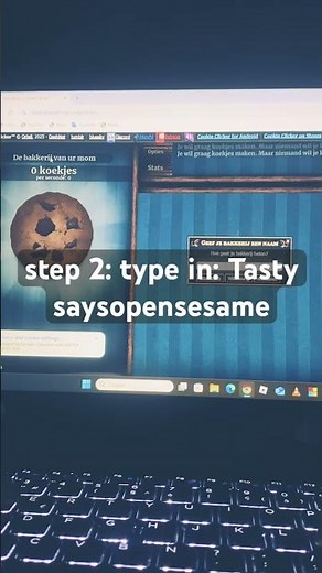 this is how to get legal cheats in Cookie clicker