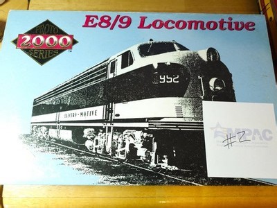 *READ* Proto 2000 8702 HO Scale Erie Railroad E8/E9 Diesel Locomotive 824 #2 | eBay
