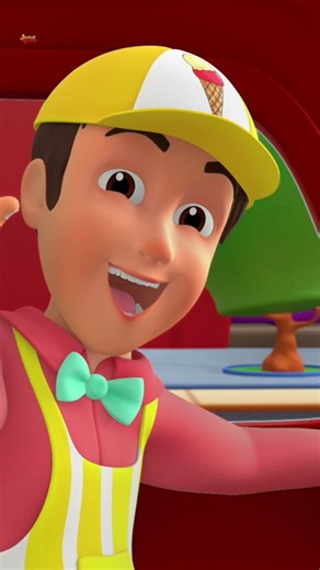 Колеса на грузовике с мороженым Песня #shorts #cartoon #music #шорты