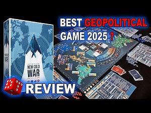 New Cold War - Board Game REVIEW | Card Driven Geopolitical Strategy WARGAME