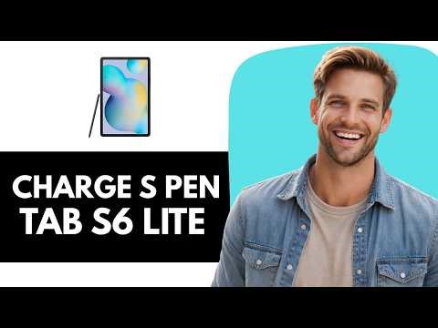 How To Charge S Pen Tab S6 Lite
