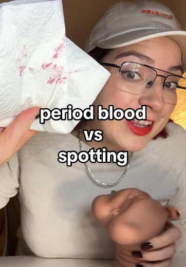 “Why do i only see blood when i wipe?” How to know if it’s your period or spotting 🩸 #period #periodtok #spotting #periodtips