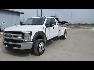 2019 Ford F550 4x4 With Chevron 408 Autoloader