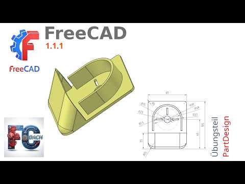 FreeCAD 1.1.1 - Exercise section - Solution