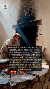 1.8K views · 28 reactions | The history of focaccia is a delicious journey through the diverse regions of Italy. | Amazing World | Facebook