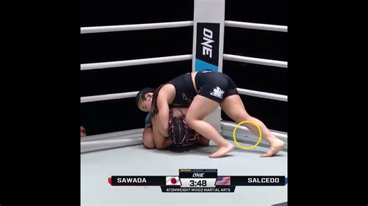 Chihiro Sawada Punishes Natalie Salcedo With Grounded Knees