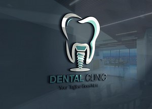 Custom Dentist Logo Design / Oral Surgery Logo / Elegant Tooth Logo / Dentistry Logo Design / Implant Logo Design / Dental Office Logo - Etsy