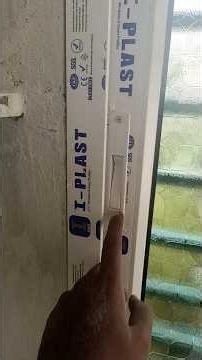 Sliding Window Touch Lock Installation #upvc #installation #vijayawada #shortvideo #youtubeshorts