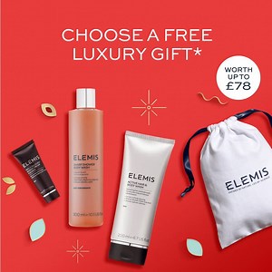 One for them, one for you. Choose a FREE luxury collection when you spend £80 or more on Christmas sets*. | Elemis