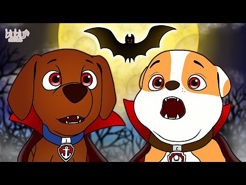 Paw Patrol: Vampire Pups ZUMA and RUBBLE Halloween Night Episodes